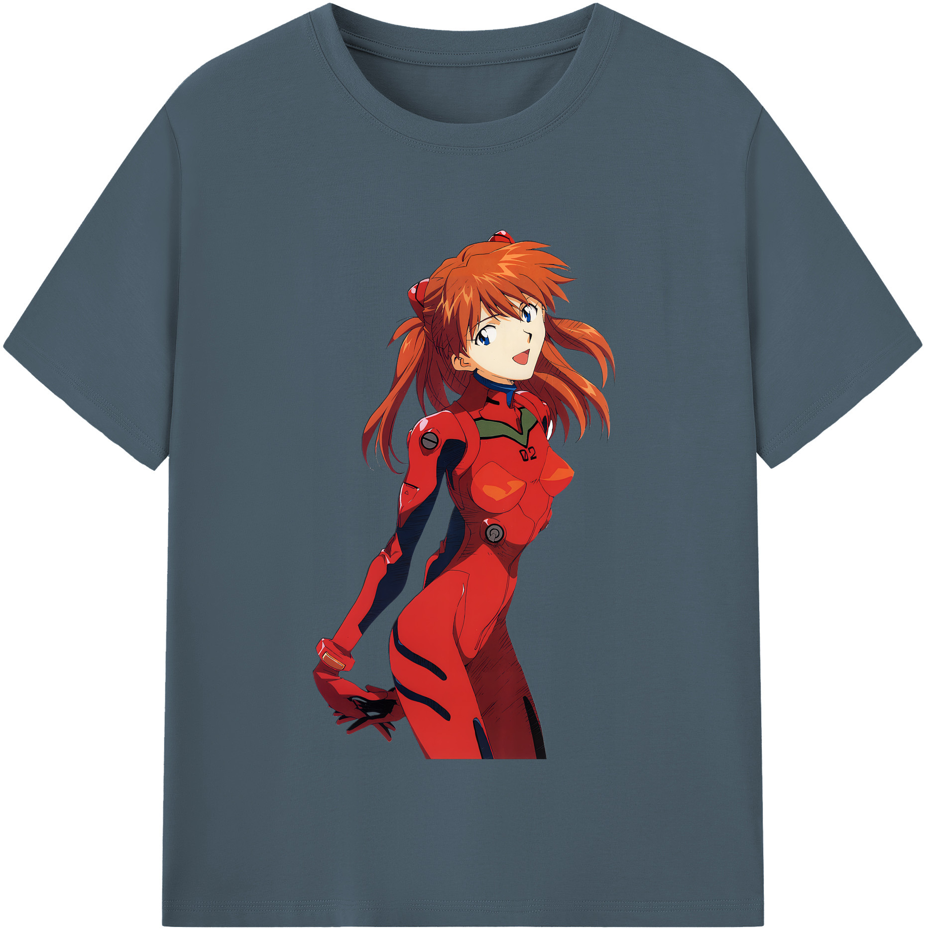（画像用） EVA 新世紀エヴァンゲリオン 綿100％半袖Tシャツ（フロントプリント）